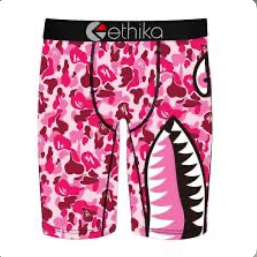 Ethika Pink Camo Boxer Briefs